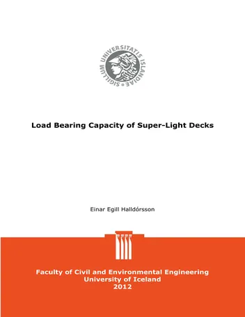 Más sobre Capacidad Portante de Cubiertas Superligeras